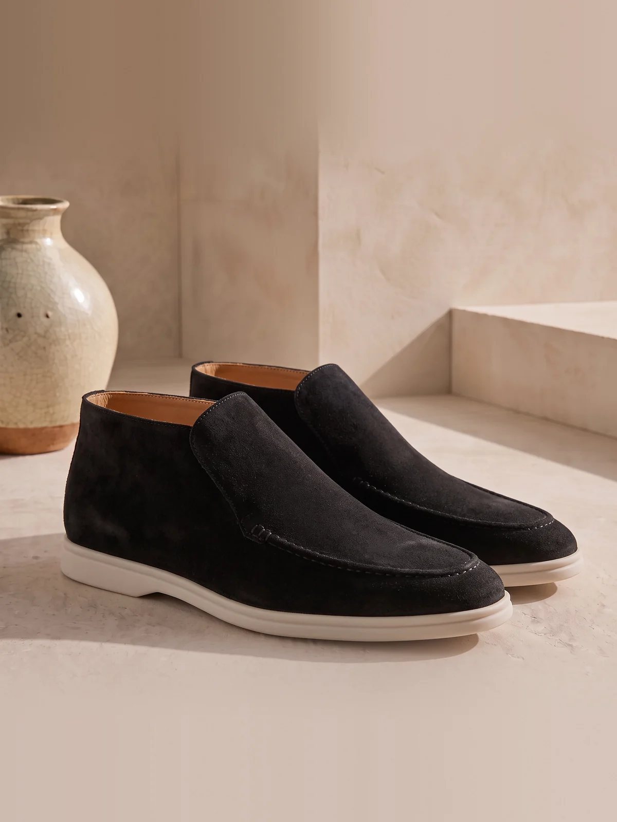 High Suede Loafers — image 2