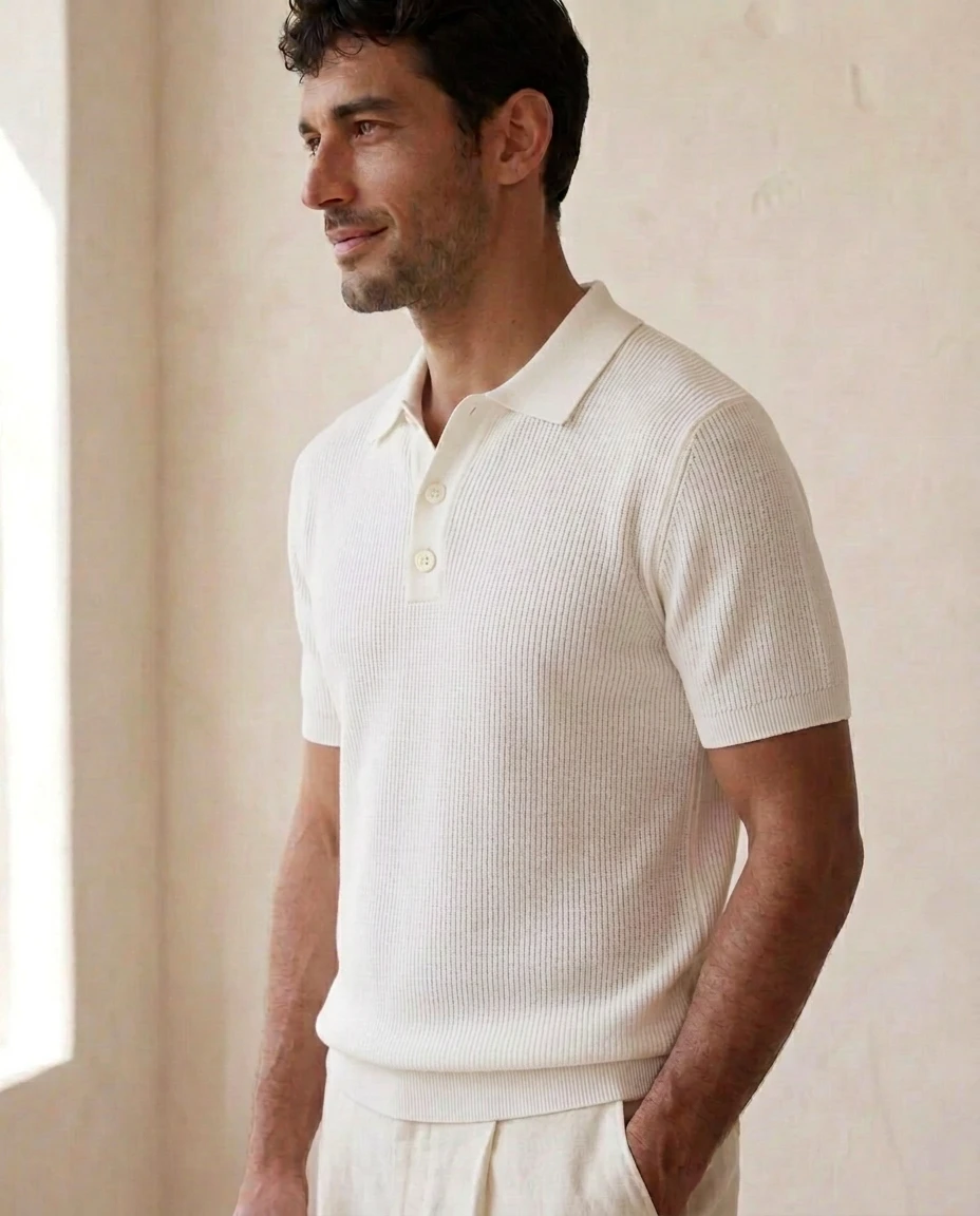 Knitted Polo — image 3
