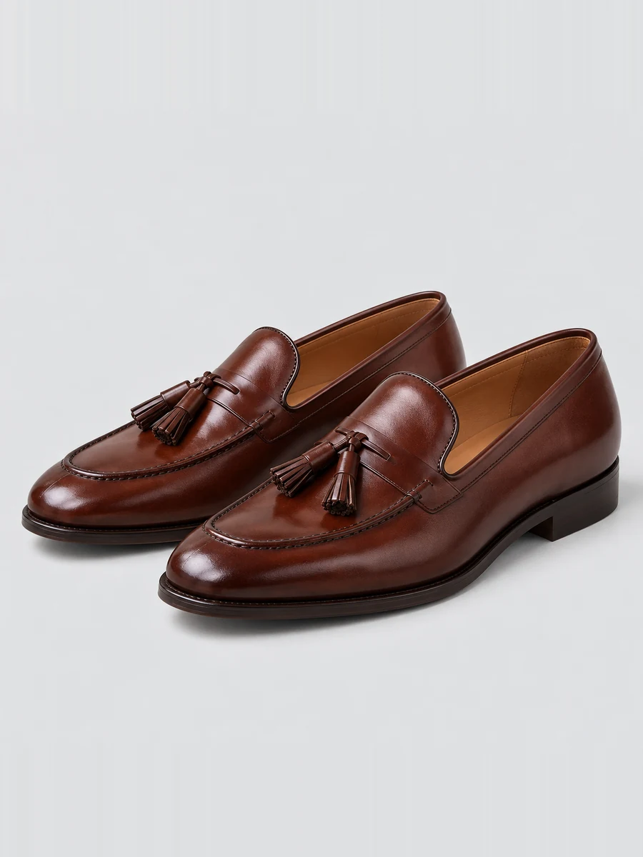 Leather Penny Loafers — image 4