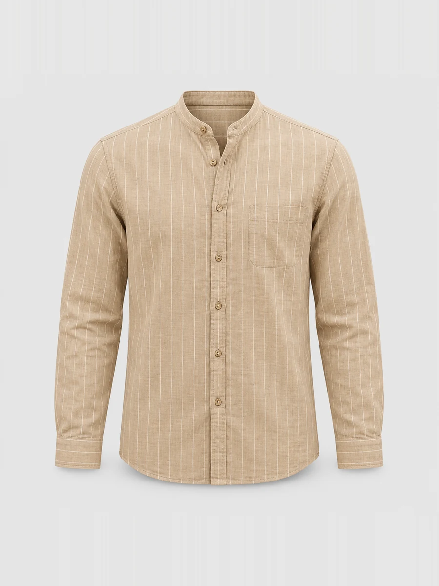 Linen Button-Down Shirt — image 4