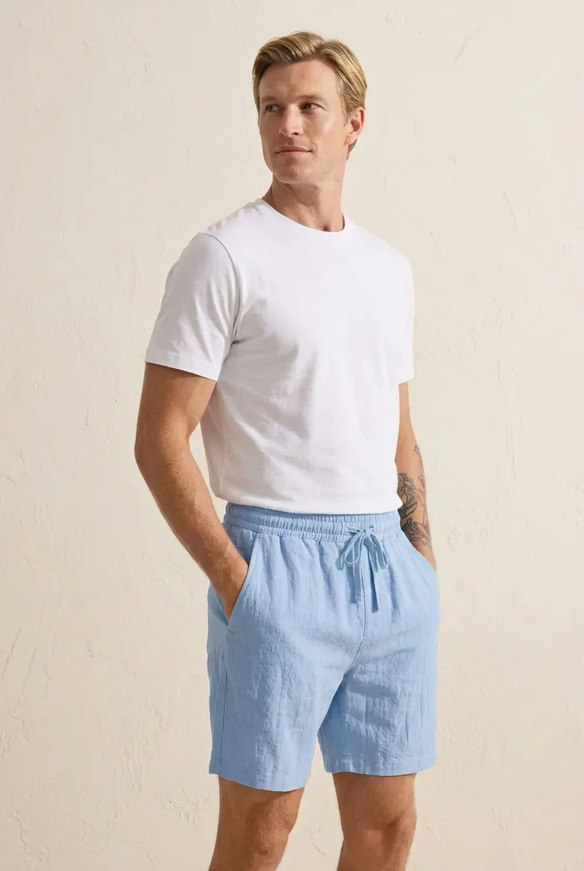 Linen Tailored Shorts