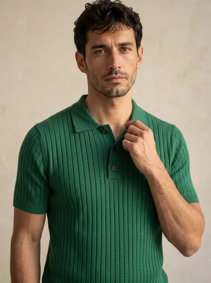 Striped Polo