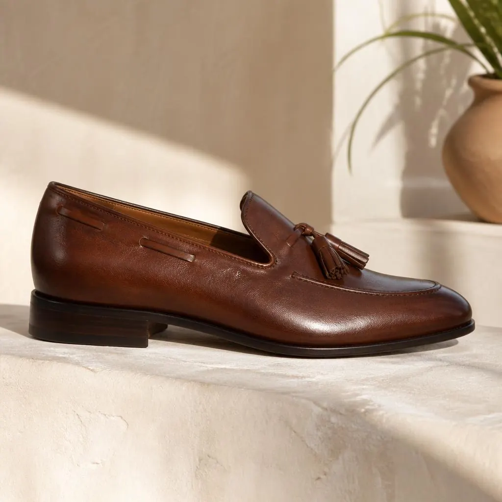 Leather Penny Loafers — image 2