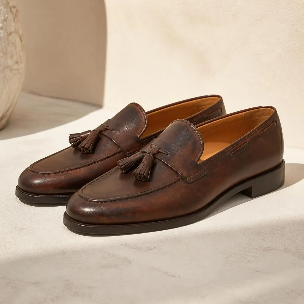 Leather Penny Loafers — image 3