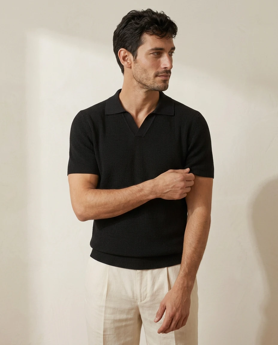 V-Neck Polo — image 3